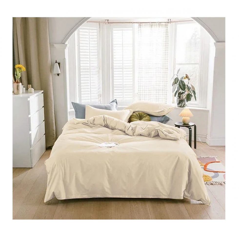 Beige Nature Duvet Cover – Simplicity and Elegance