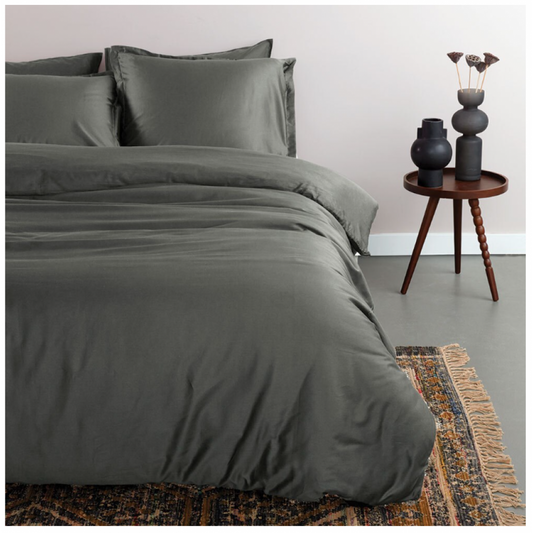 Brunelli Charcoal Grey Smoothies Duvet Cover