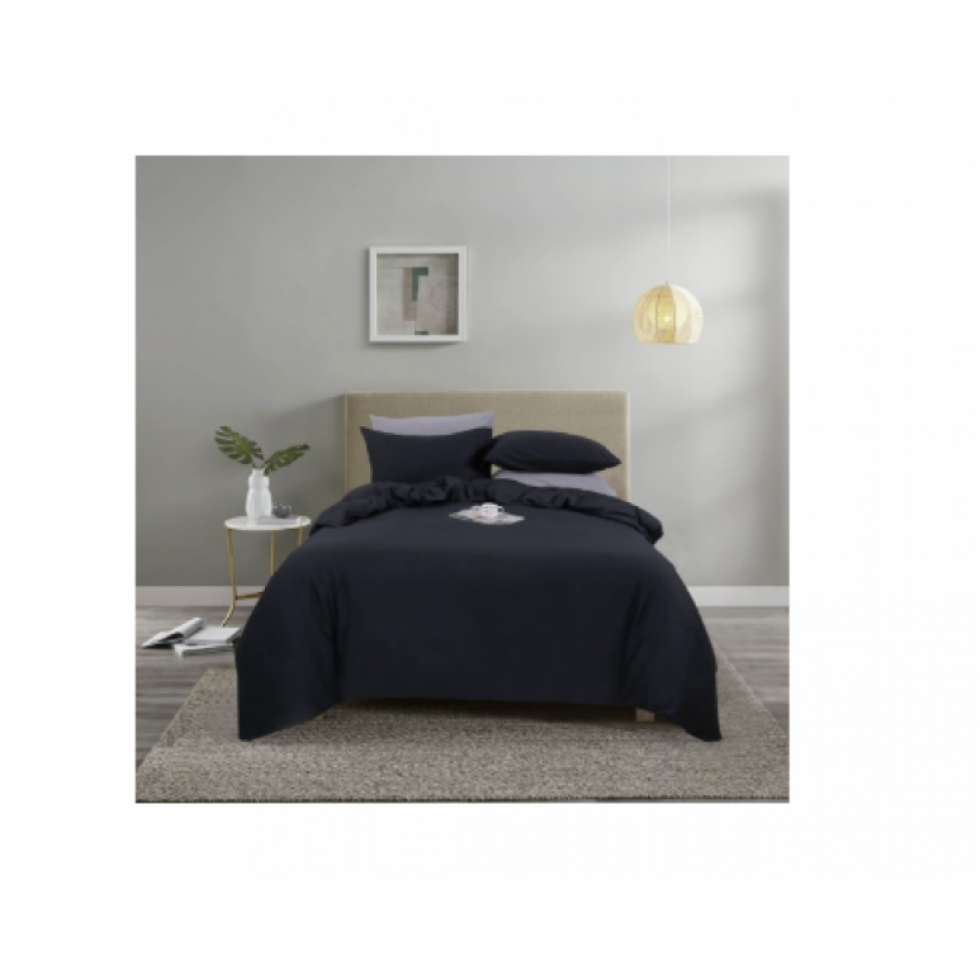 Black Nature Duvet Cover