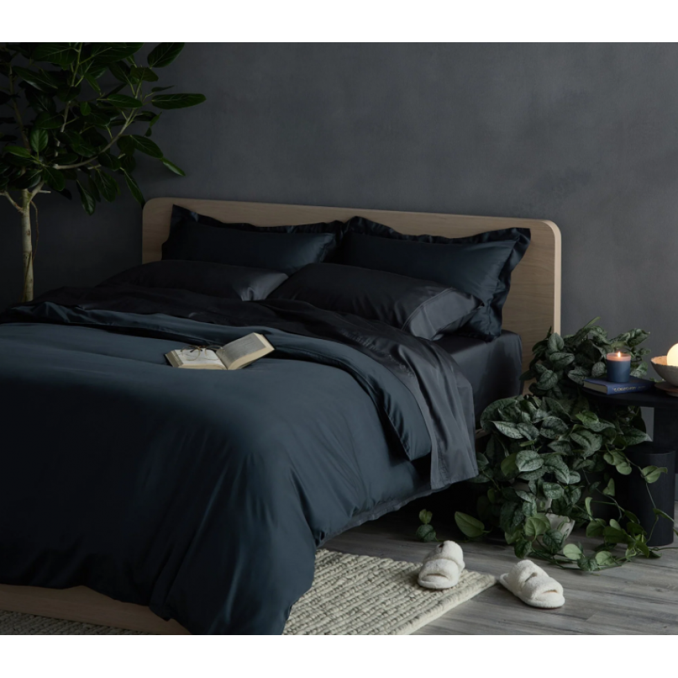 Charcoal Cooling Duvet Cover