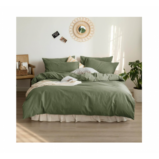 Housse De Couette Sauge Nature