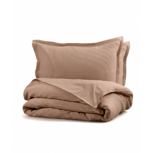 Sophia Siena Ribbed Cotton Duvet Cover