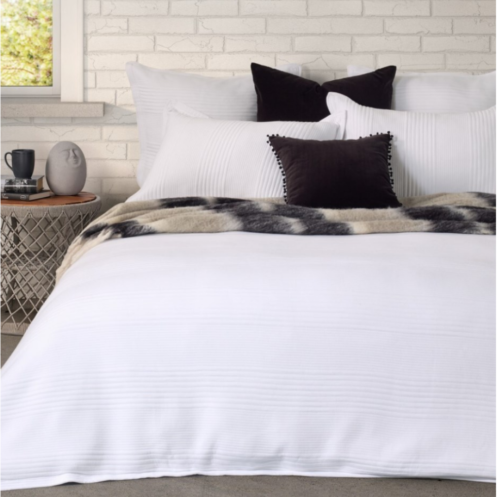 Housse de Couette Suite Blanc Hôtel Luxe Coton