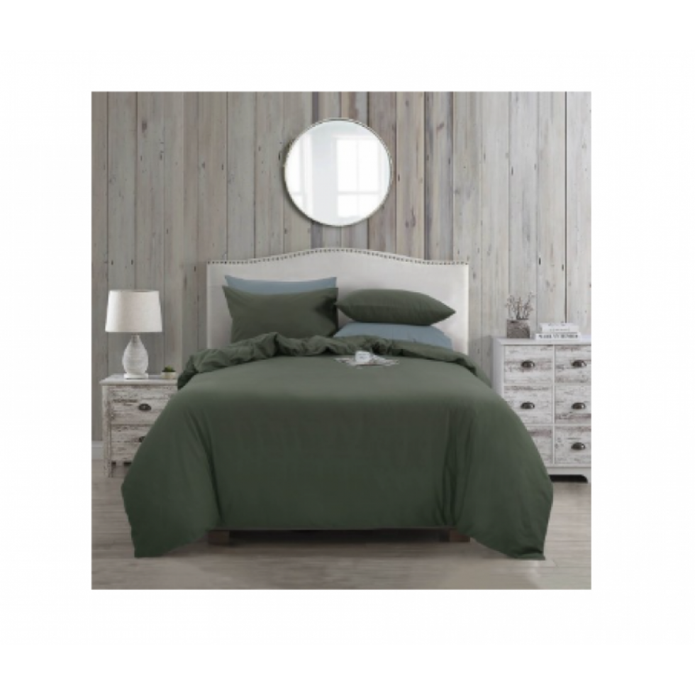 Army Green Nature Duvet Cover