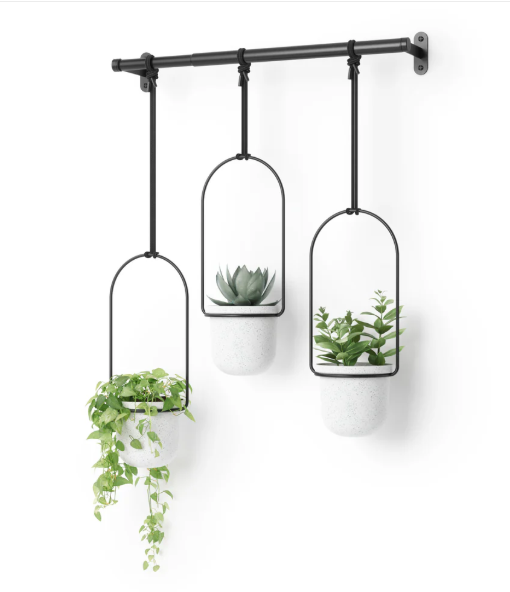 Jardinière suspendue murale