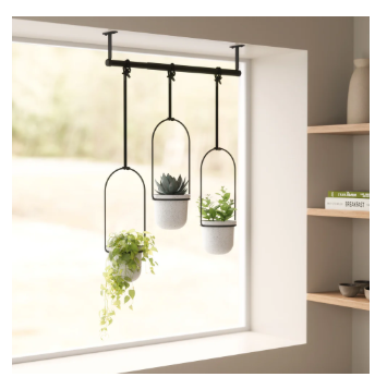 Jardinière suspendue murale
