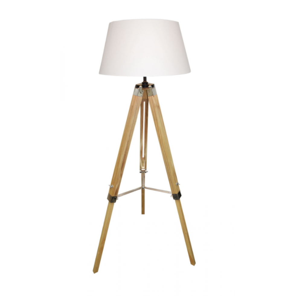Lampe Scandinave Trépied Naturel