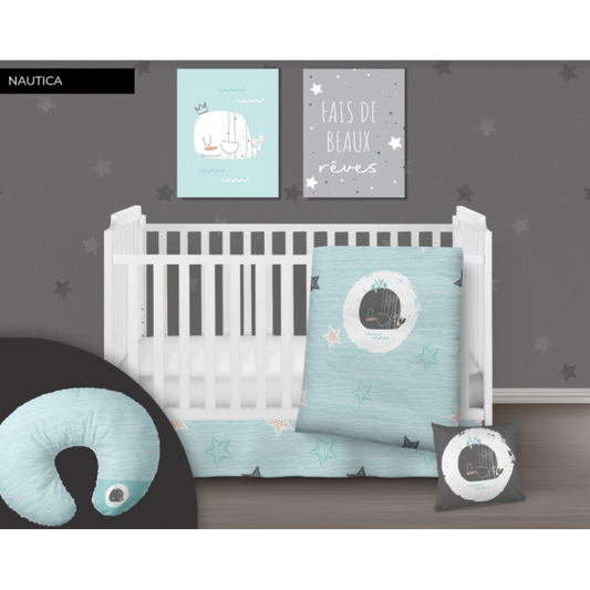 Nautica Baby Bedding – Whale and Starfish