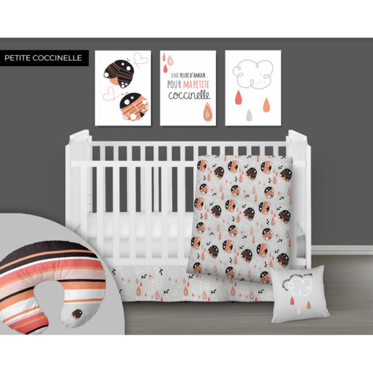 Little Ladybug Baby Bedding – Rain of Love