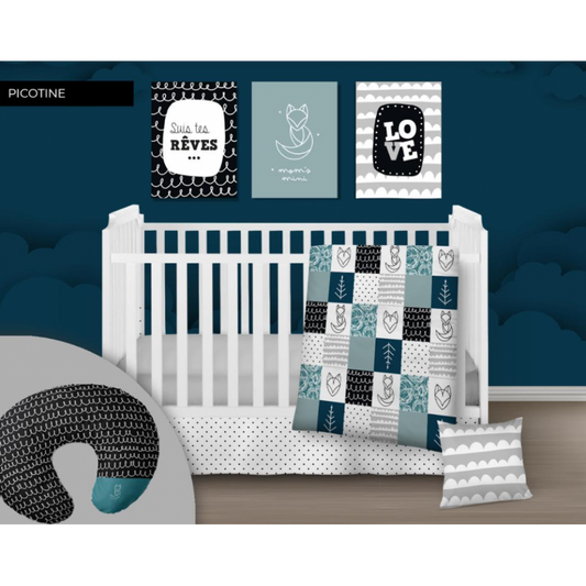 Picotine Baby Bedding – Follow Your Dreams