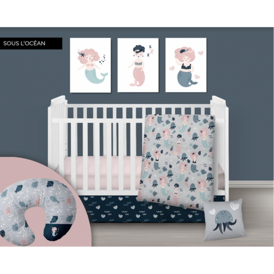Under the Sea Baby Bedding – Little Mermaids and Marine Softness