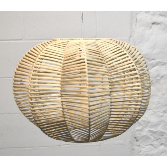 Rattan Pendant Light – Natural Woven Globe