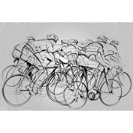 Bike Race Mural