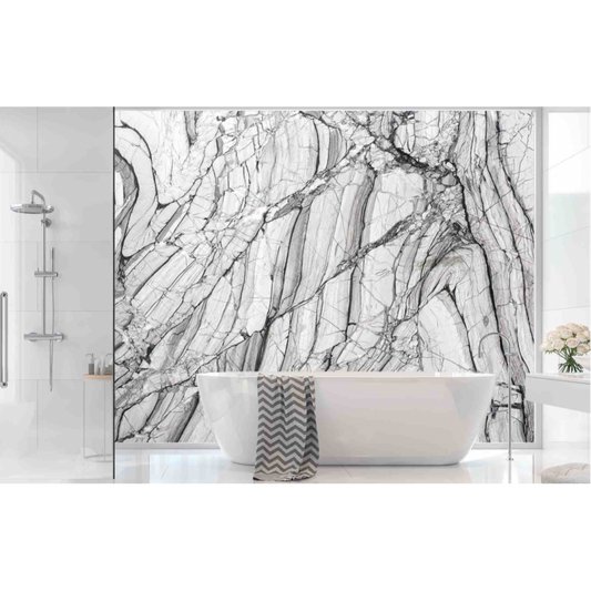 Grey Marble Mural