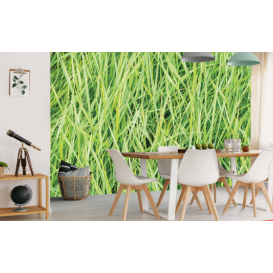 Green Reeds Mural