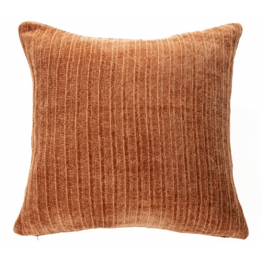 Oreiller Européen Hippy En Chenille Terracotta