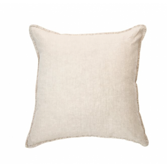Oreiller Européen Naturel Lin Stone Wash