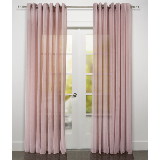 Large Blush Pink Curtain