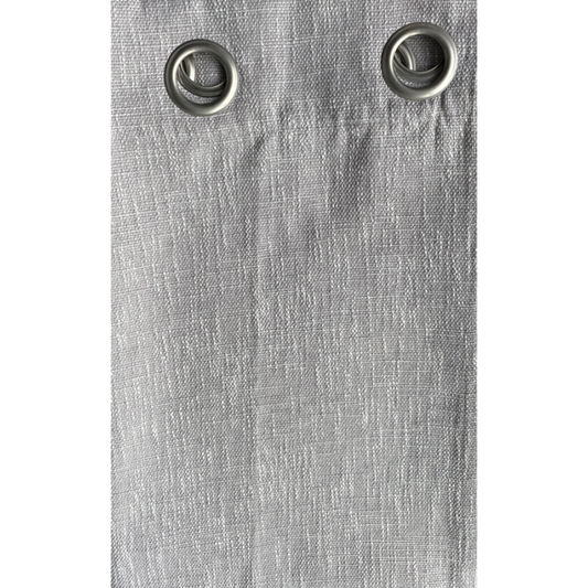 Elegant Textured Gray Curtain