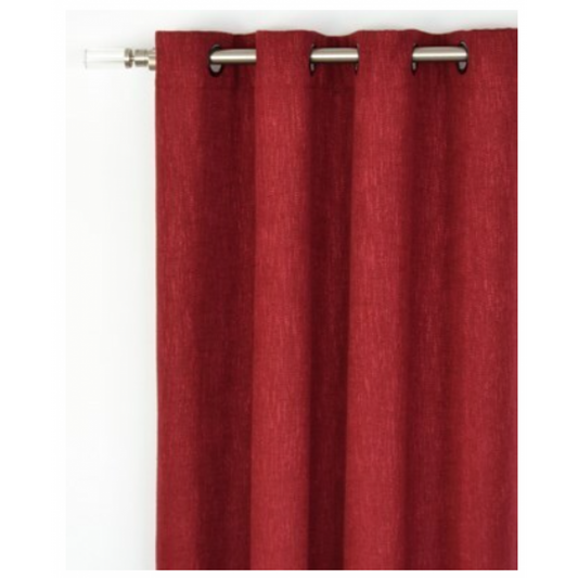 Elegant and Vibrant Berry Red Curtain