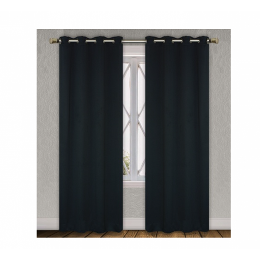 Elegant Opaque Black Curtain
