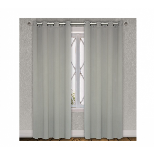 Elegant Platinum Opaque Curtain