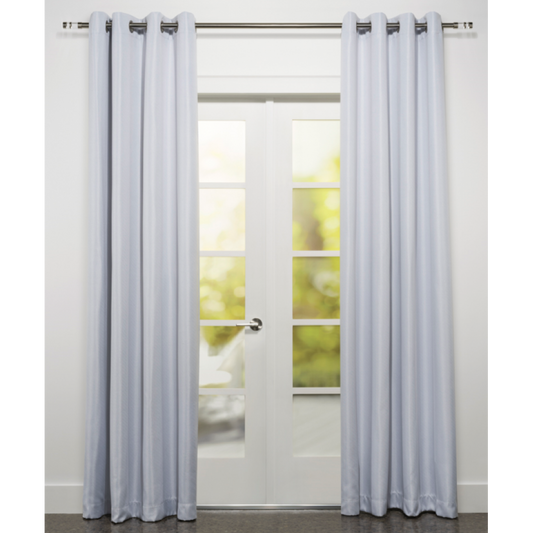 White Curtain Elegant Purity