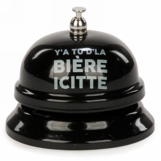 Sonnette Humoristique "Y’a tu d’la bière icitte"