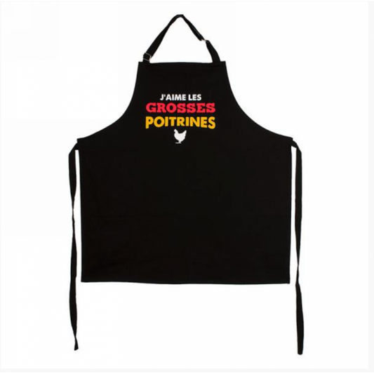 BBQ Humor Apron – I Like Big Breasts