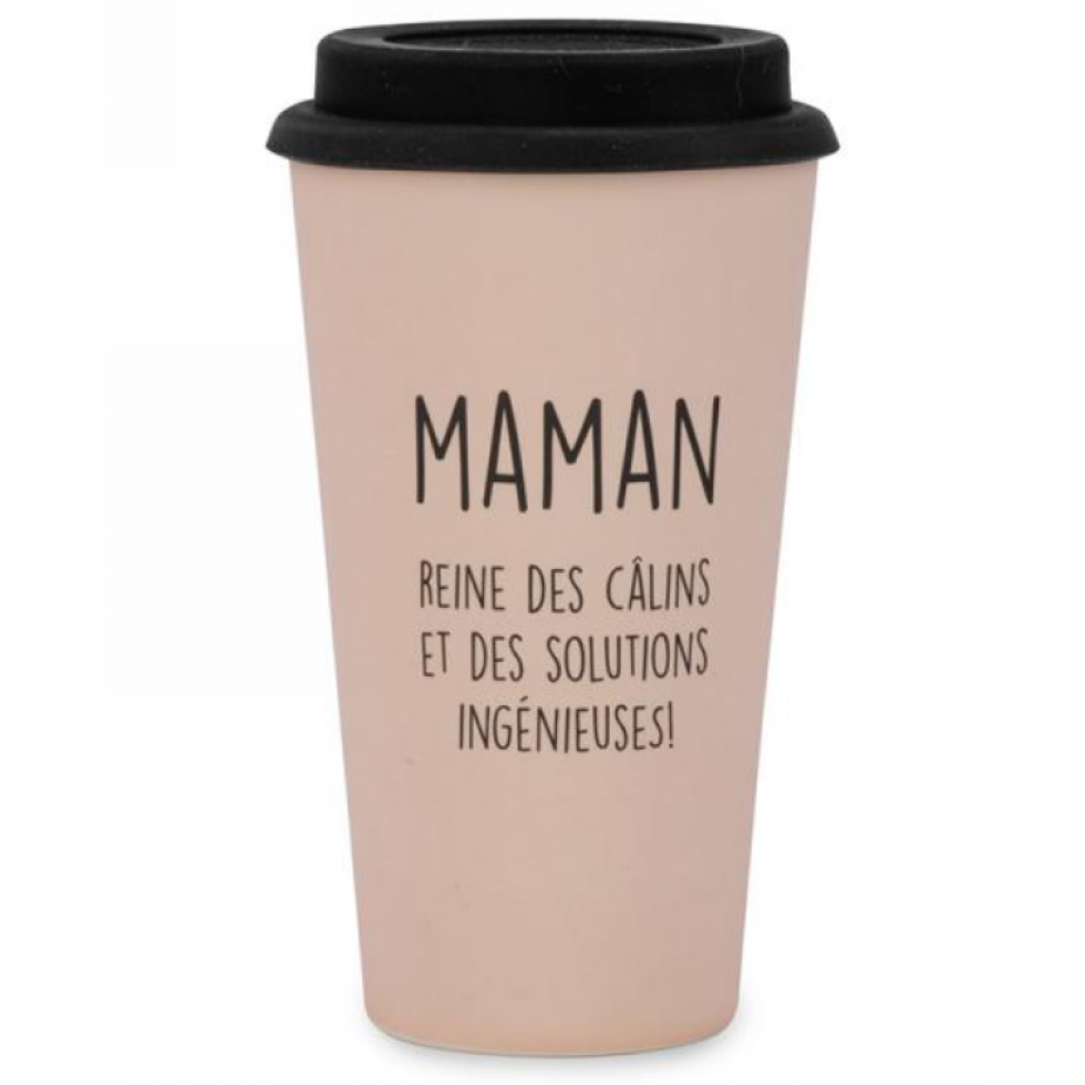 Tasse de Voyage Bambou – Maman Ingénieuse