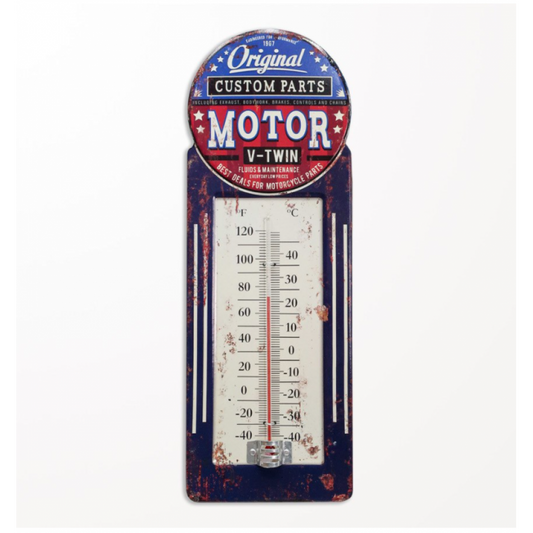 Thermomètre Mural Motor Vintage