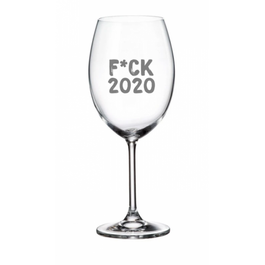 Verre à Vin – F*ck 2020