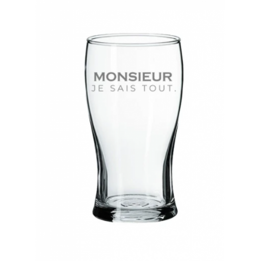Beer Glass – Mr. Know-It-All