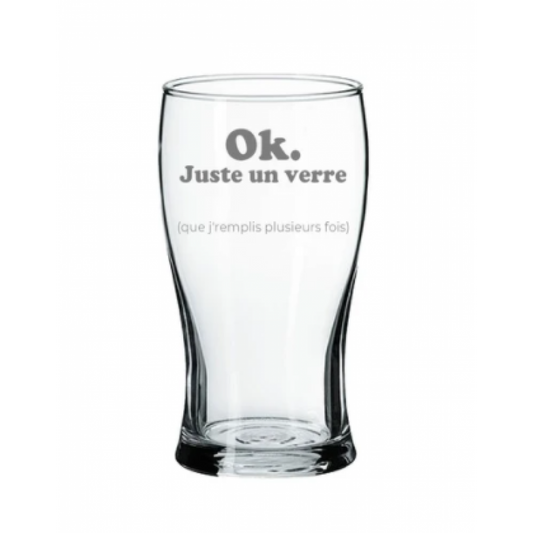 Beer Glass – Just a Glass