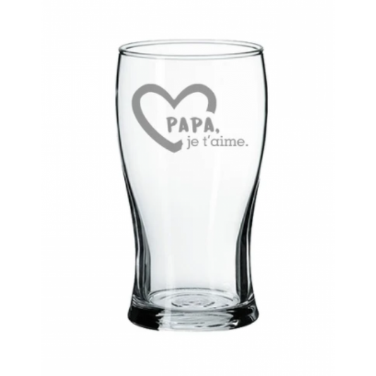 Beer Glass – Dad, I love you