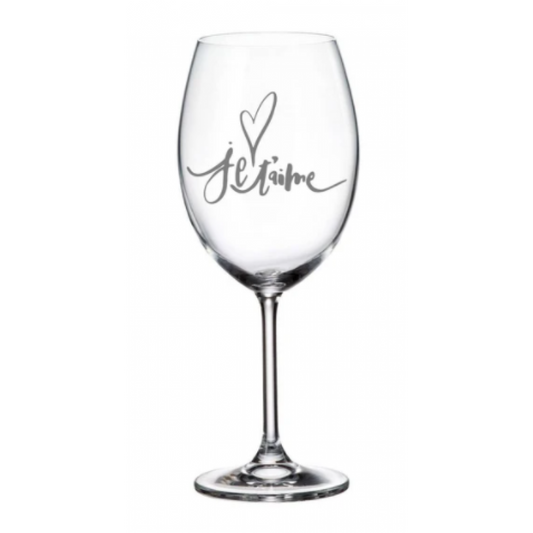 Wine Glass – I Love You