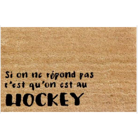 Hockey Entrance Mat – If No Answer