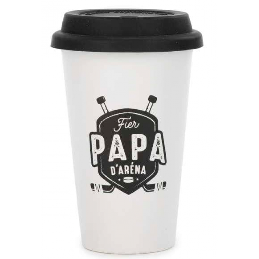 Proud Arena Dad Travel Mug