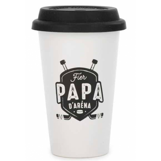 Proud Arena Dad Travel Mug