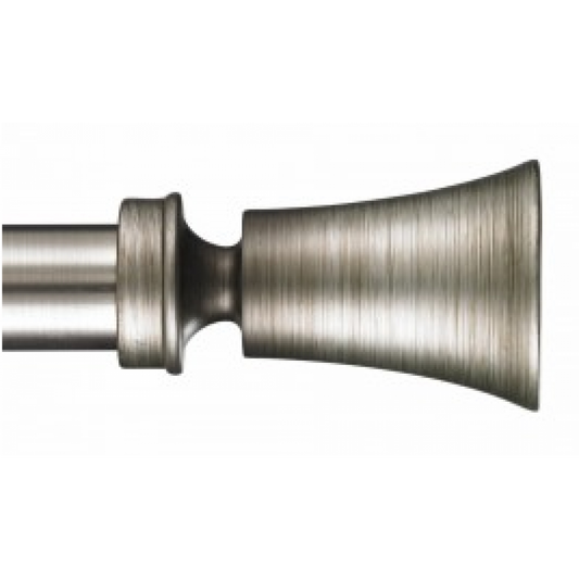 Tama curtain pole with modern conical tip