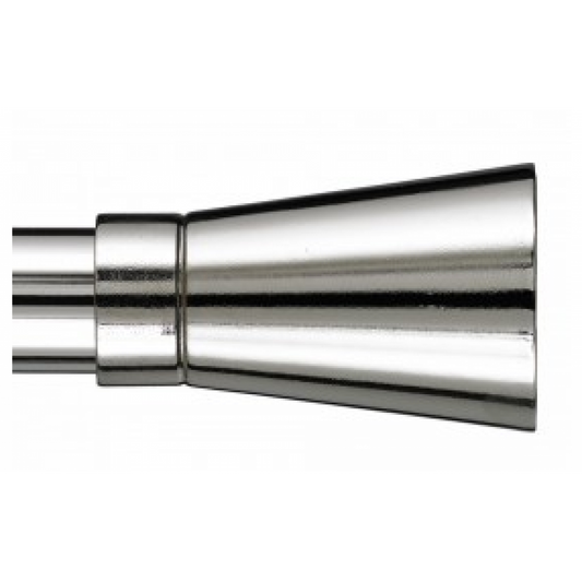 Linea curtain pole with a sleek design